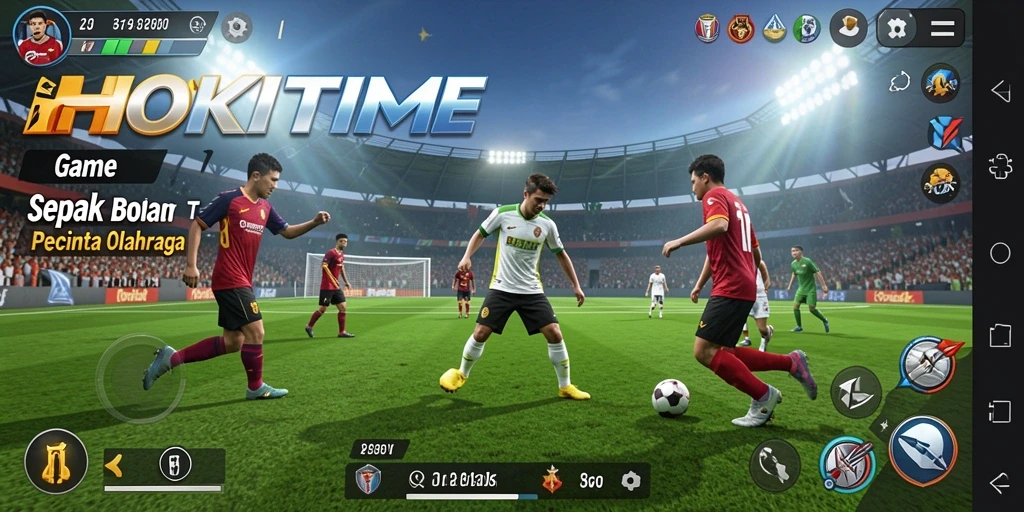 Tampilan gameplay HOKITIME yang seru dan mendebarkan.