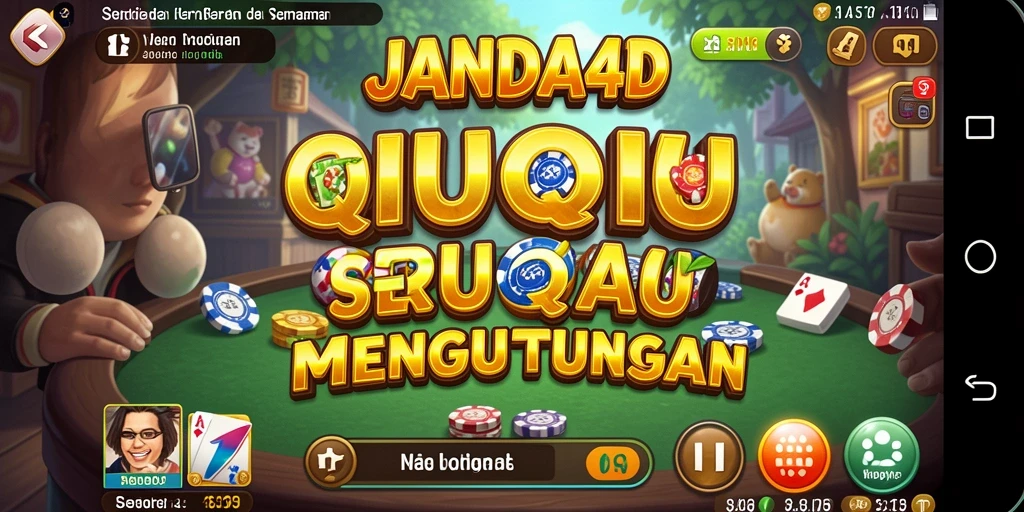 Screenshot gameplay QiuQiu yang seru dan interaktif.