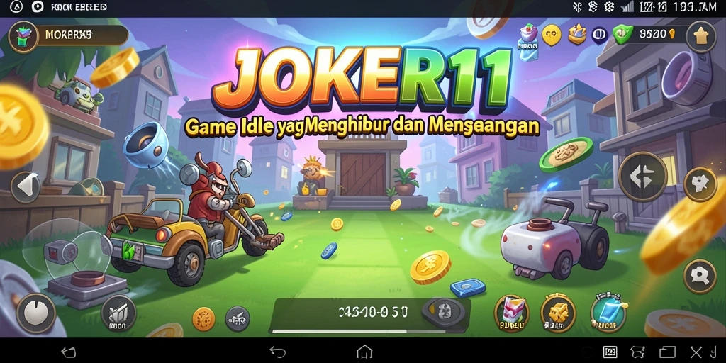 Tampilan gameplay <strong>JOKER11</strong> yang menarik dan penuh warna.