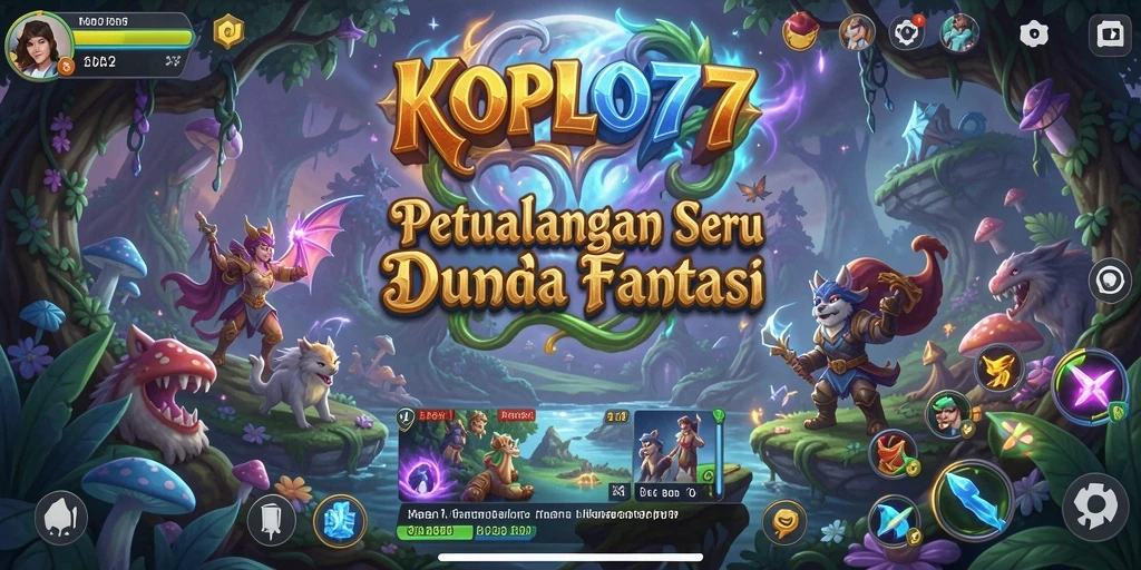 Gameplay KOPLO77 yang menantang dan memukau di dunia fantasi.