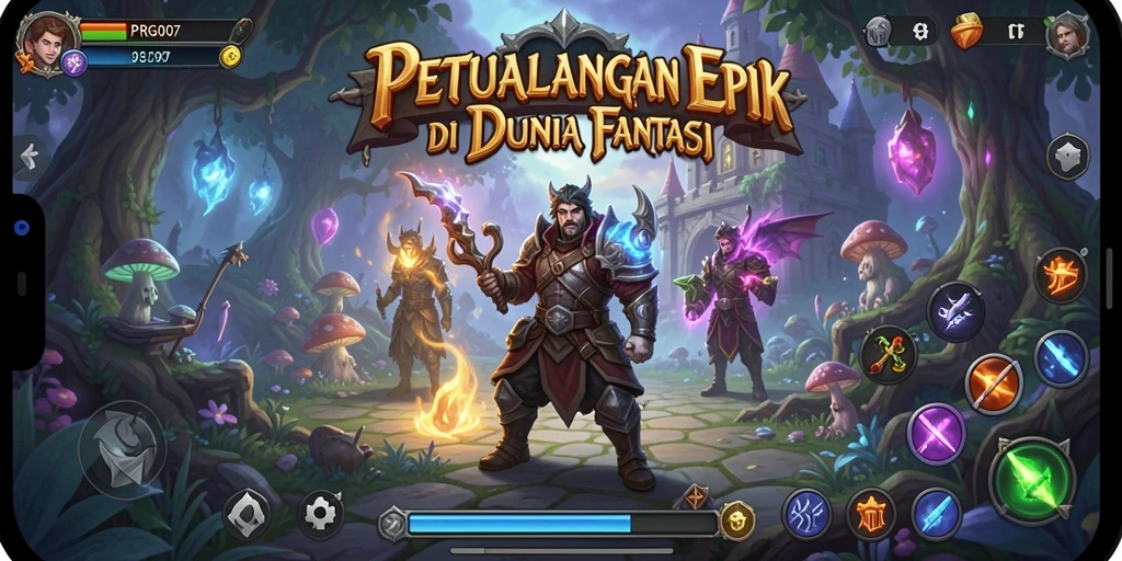 Gameplay seru dan menantang di dunia RPG PRG007.