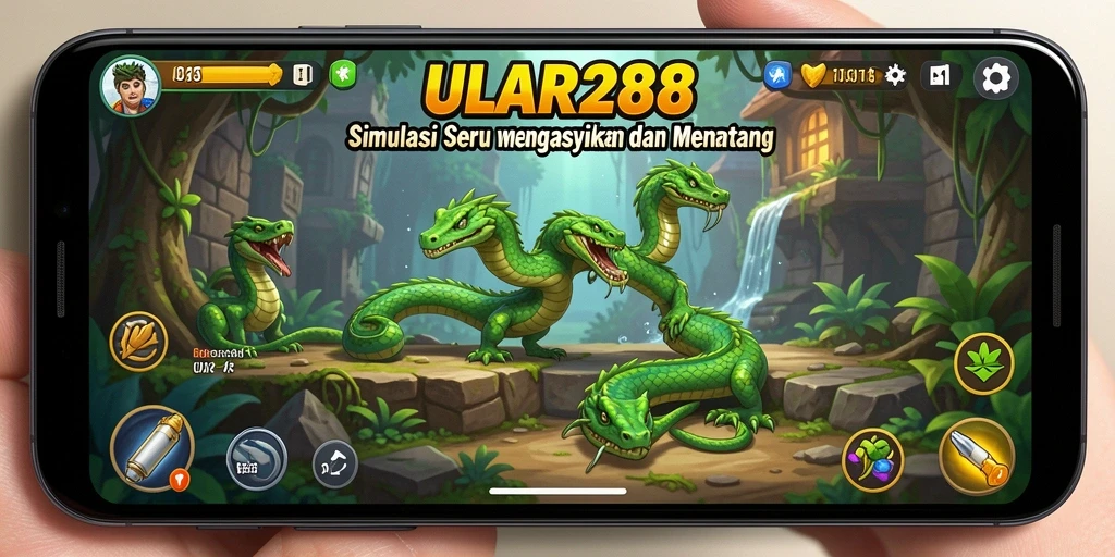 Tampilan gameplay yang menarik dan interaktif dari ULAR288.
