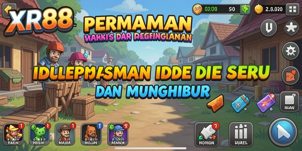 Tangkapan layar gameplay XR88 yang menunjukkan aksi dalam permainan Idle.